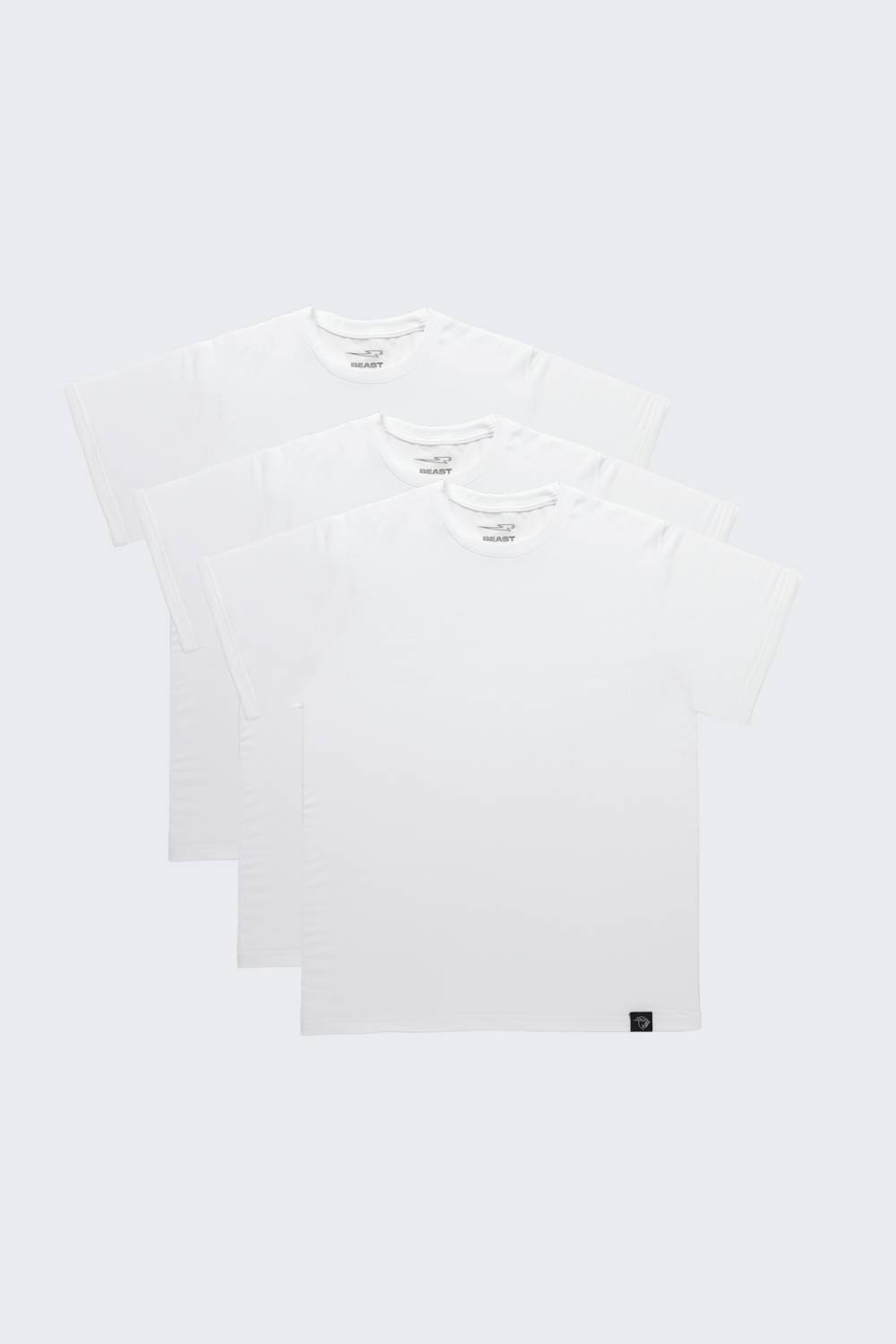 Tri-Blend Short Sleeve Crew Neck 3-Pack