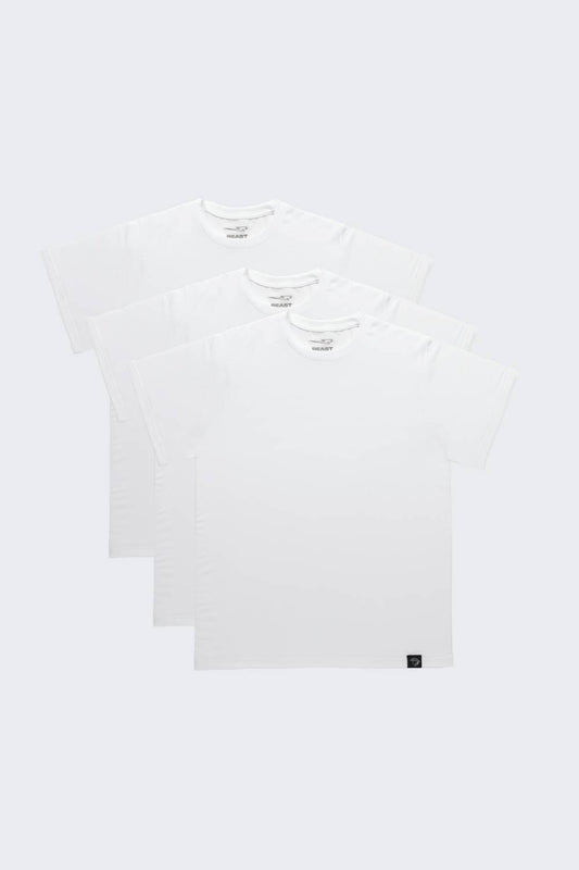 Tri-Blend Short Sleeve Crew Neck 3-Pack