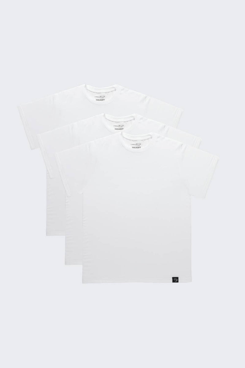 Short Sleeve Crew Neck 3-Pack