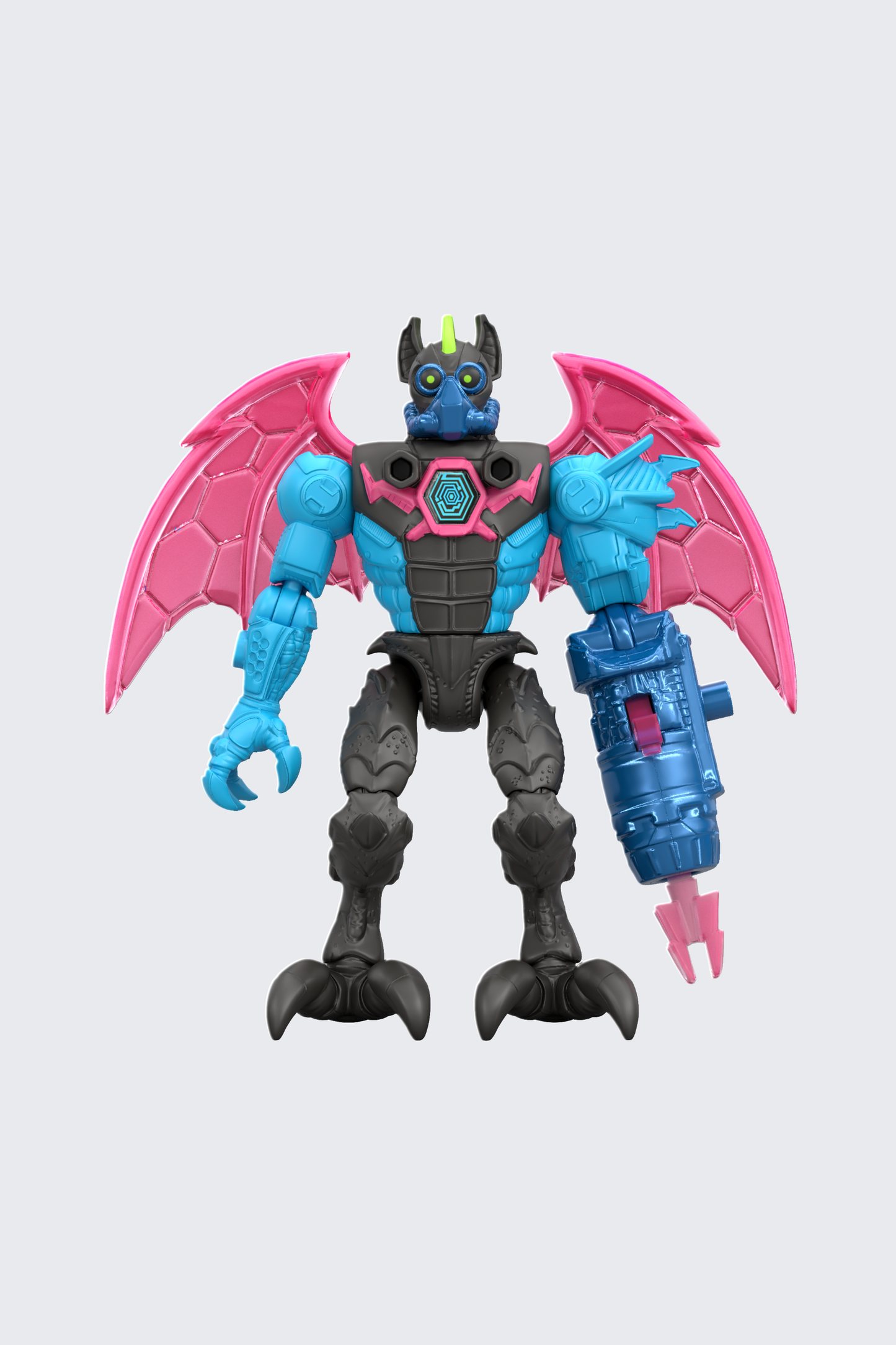 MrBeast Lab Hybrids Mega Hero Lab - MEGA-TECH Series, 4 Figure Pack