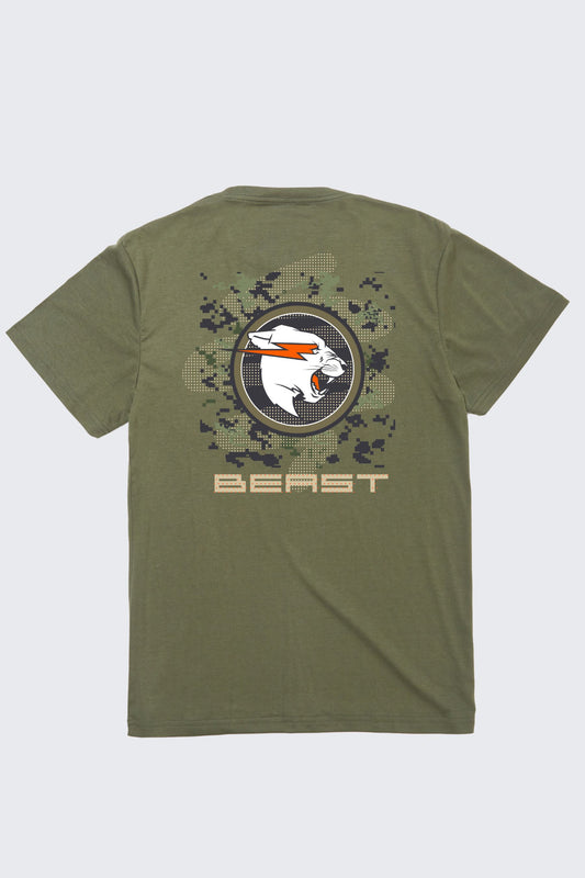 Youth 8 Bit Camo Tee