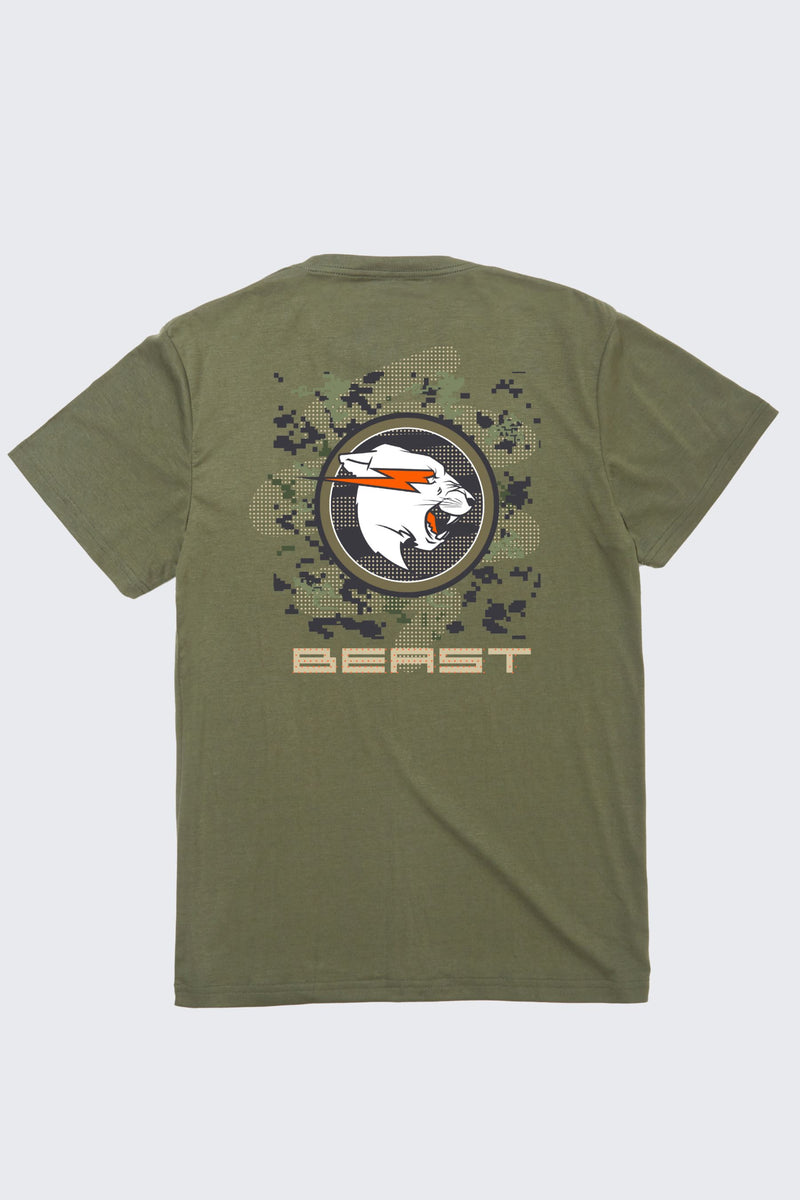 Youth 8 Bit Camo Tee