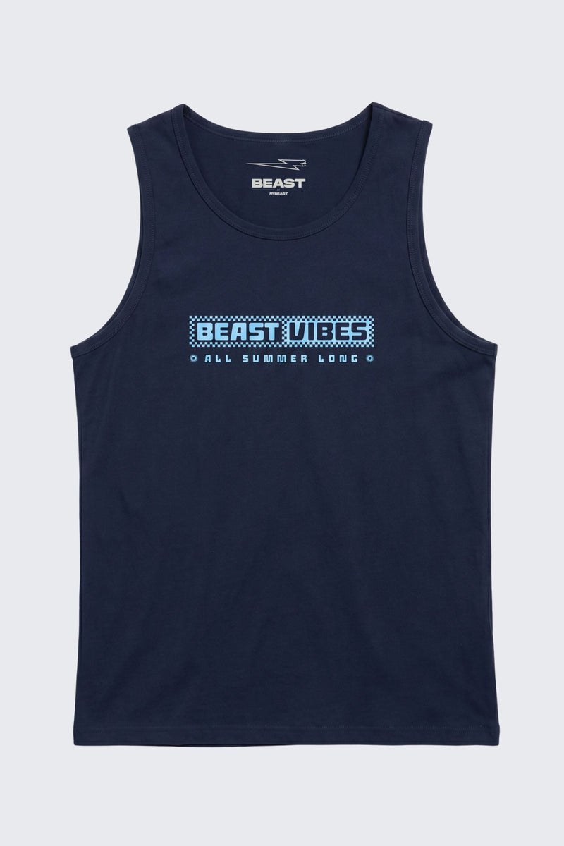 All Summer Long Checkerboard Tank - Adult