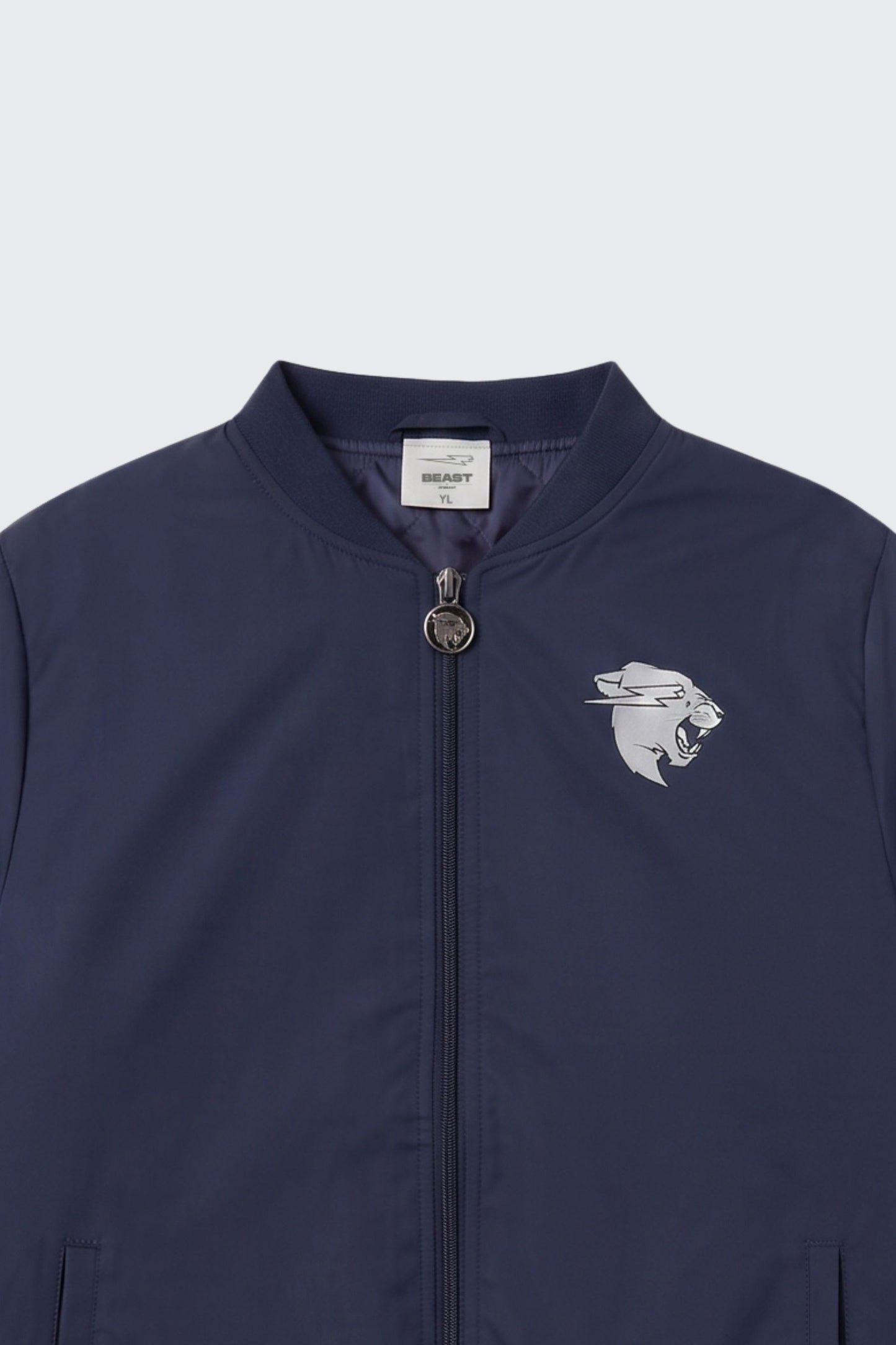 Beast Holographic Illusion Bomber Jacket