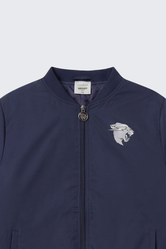 Beast Holographic Illusion Bomber Jacket