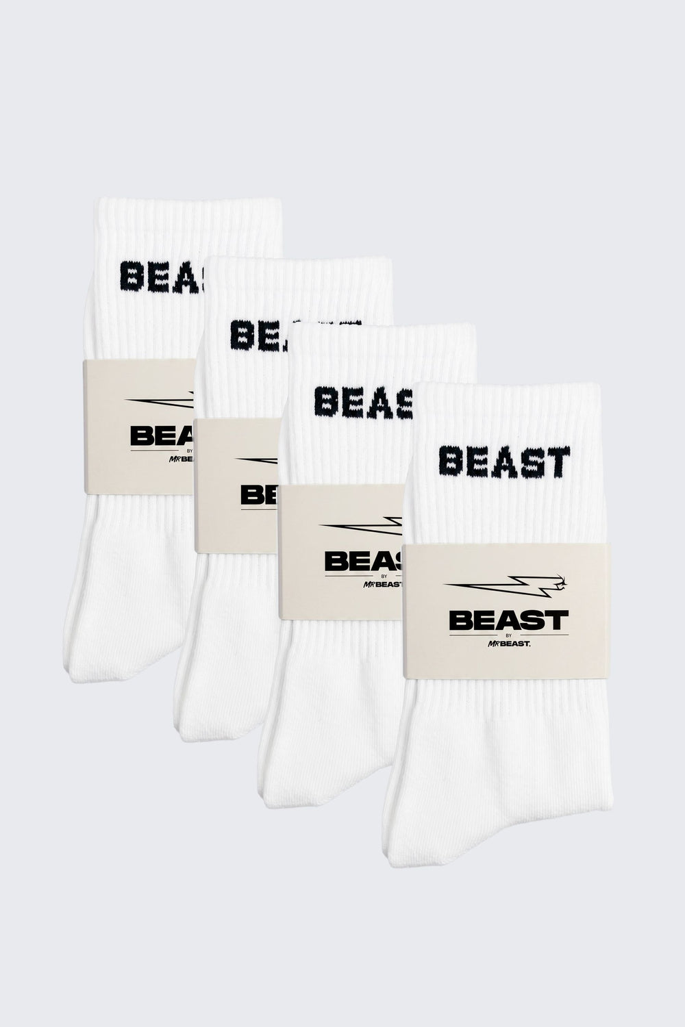 4 Pack Beast Socks Bundle