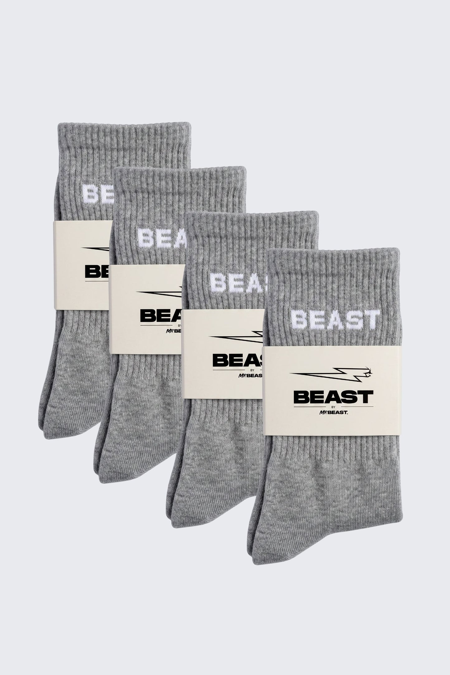 4 Pack Beast Socks Bundle