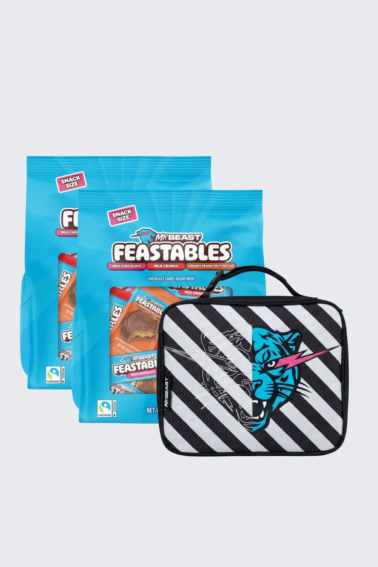 Clone Lunch Bag + Feastables 50 Piece Variety Pack
