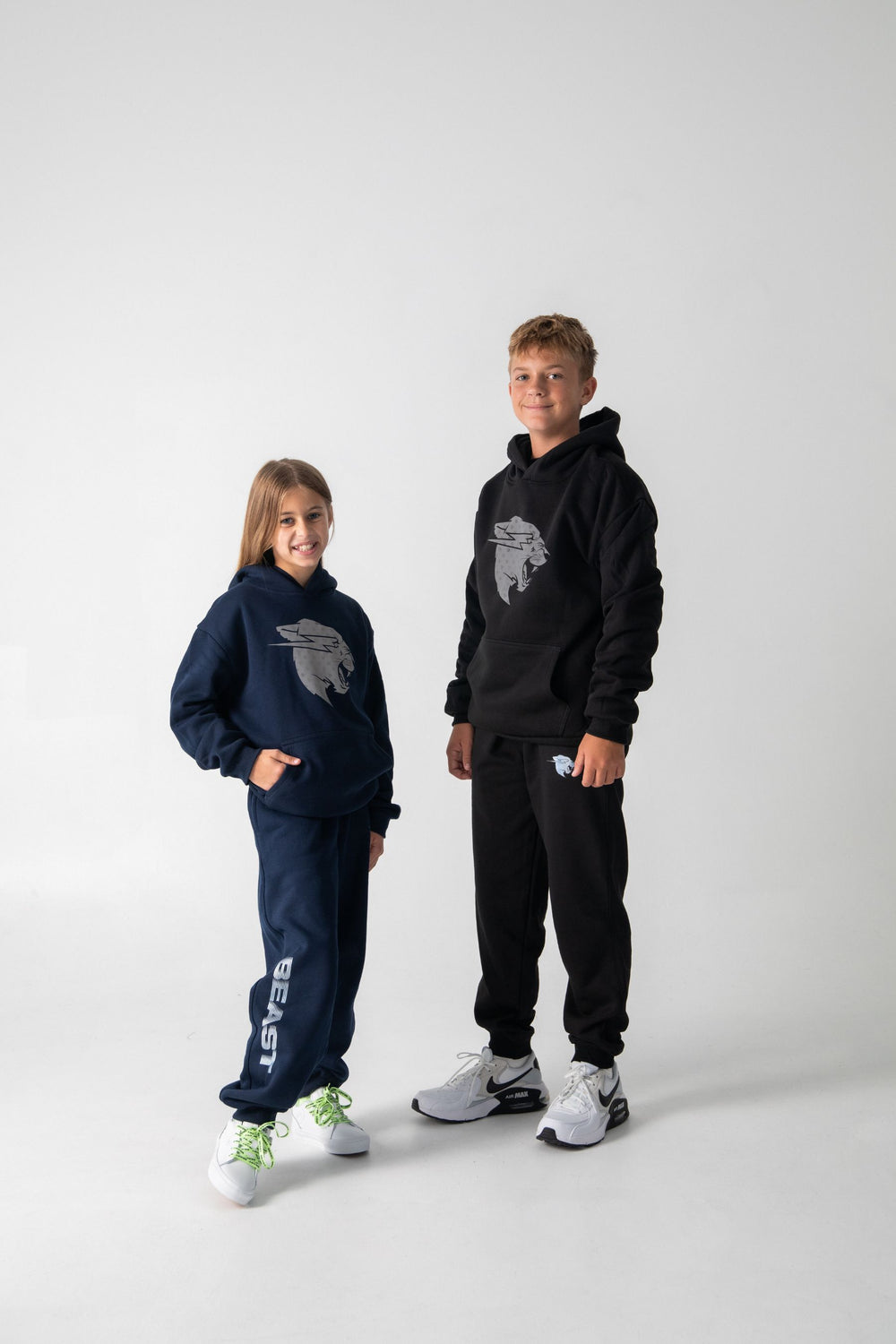Beast Sweat Jogger and Holographic Hoodie Set