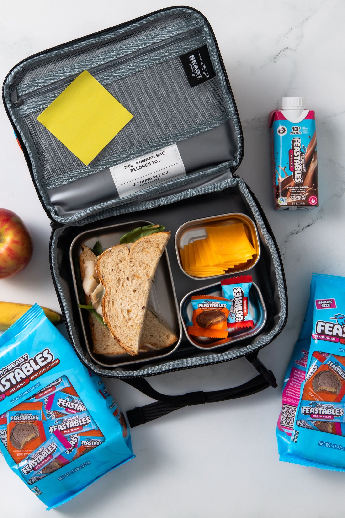 MrBeast Clone Lunch Bag