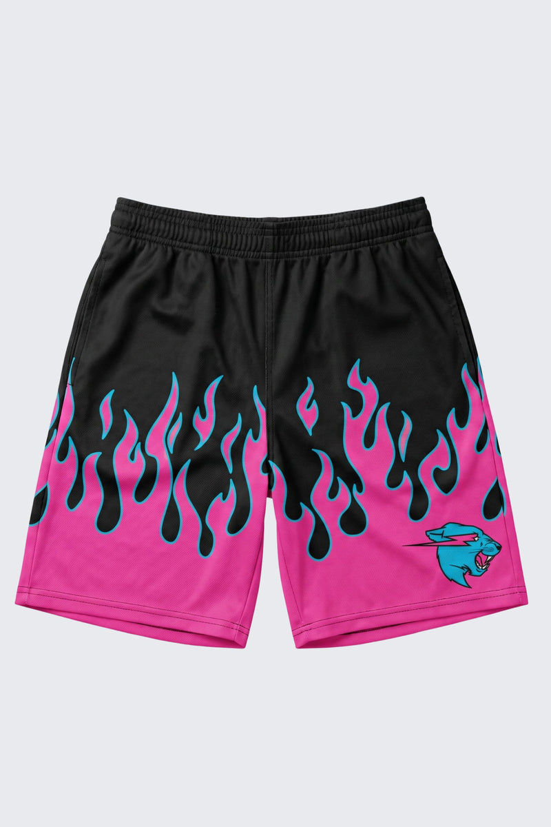 Beast Athletics Flame Shorts