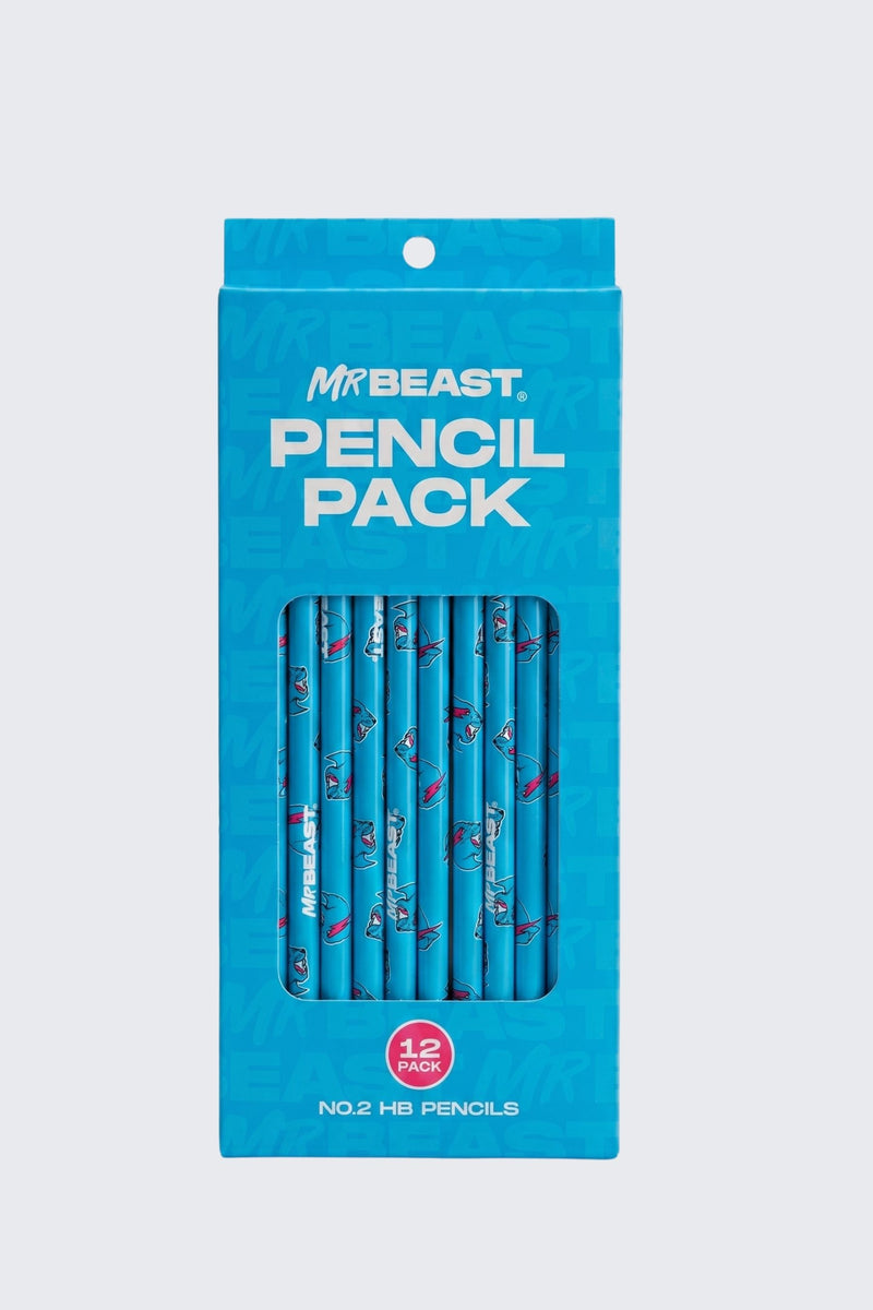 MrBeast Pencils 12 Pack