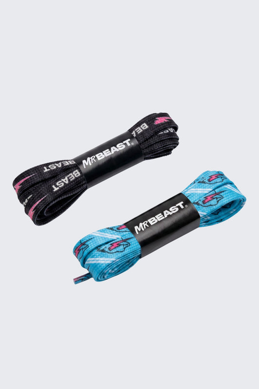 MrBeast Shoelace Set - 2 Pack
