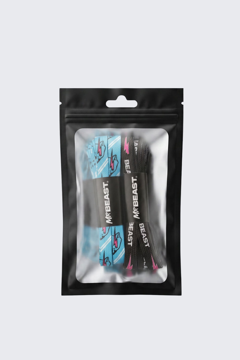 MrBeast Shoelace Set - 2 Pack