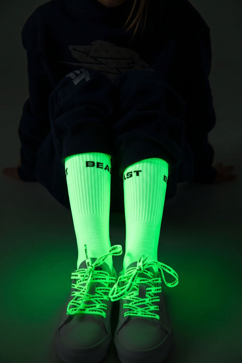Beast Glow in the Dark Shoelace Set - 2 Pack
