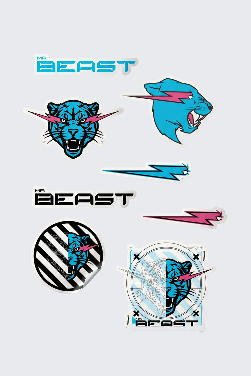 MrBeast Clone Sticker Pack