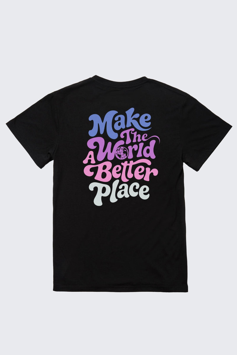 Make the World a Better Place Retro Tee
