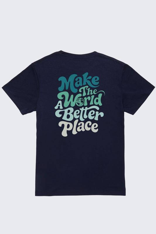 Make the World a Better Place Retro Tee