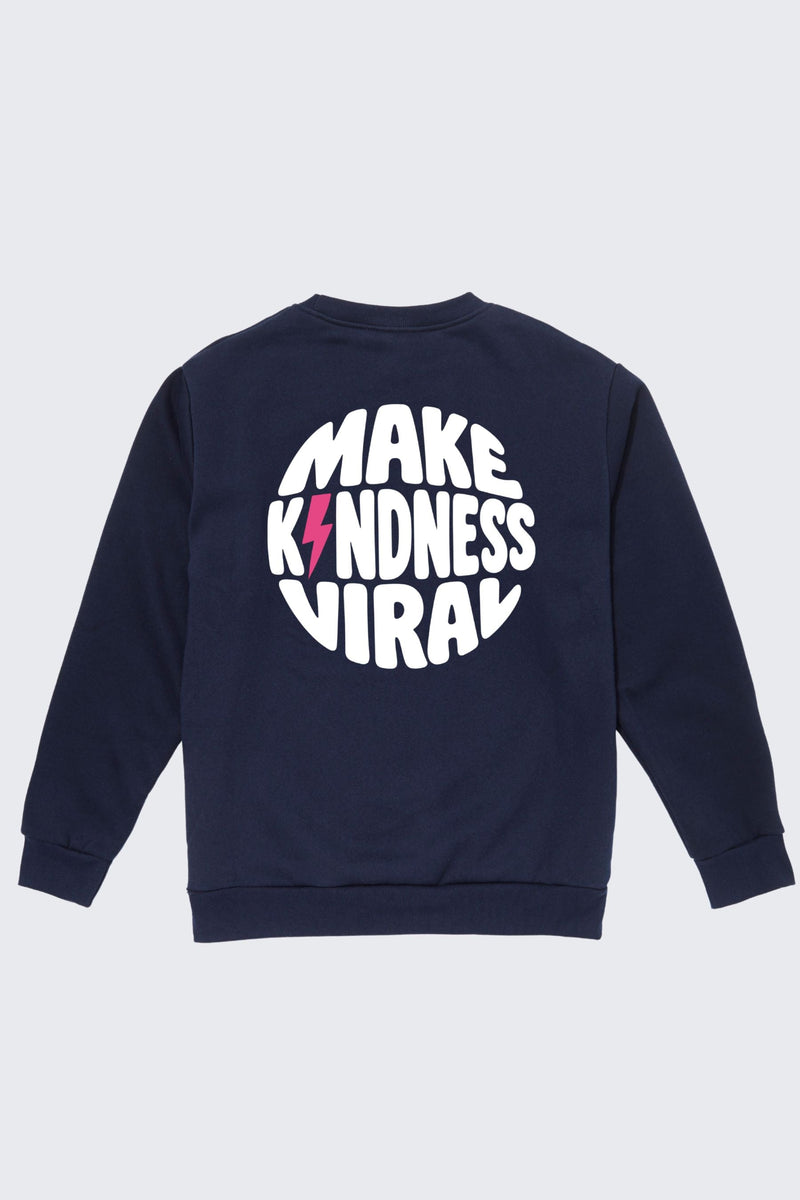 Make Kindness Viral Crew Sweatshirt - Adult