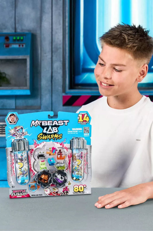 MrBeast Lab Swarms Mega Lab Pack - Battle Fusion Series, 14 Pack