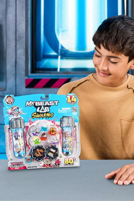 MrBeast Lab Swarms Mega Lab Pack - Battle Fusion Series, 14 Pack