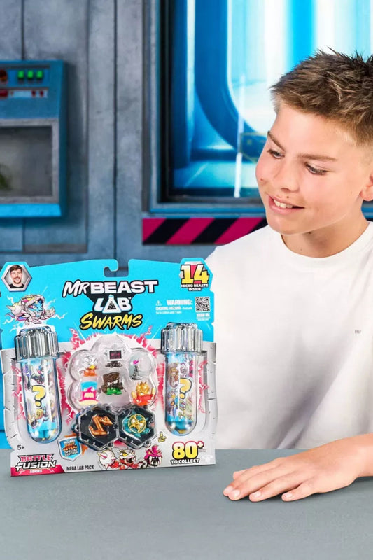 MrBeast Lab Swarms Mega Lab Pack - Battle Fusion Series, 14 Pack