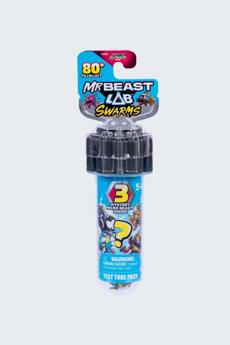 MrBeast Lab Swarms Test Tube Pack - Battle Fusion Series, 3 Pack