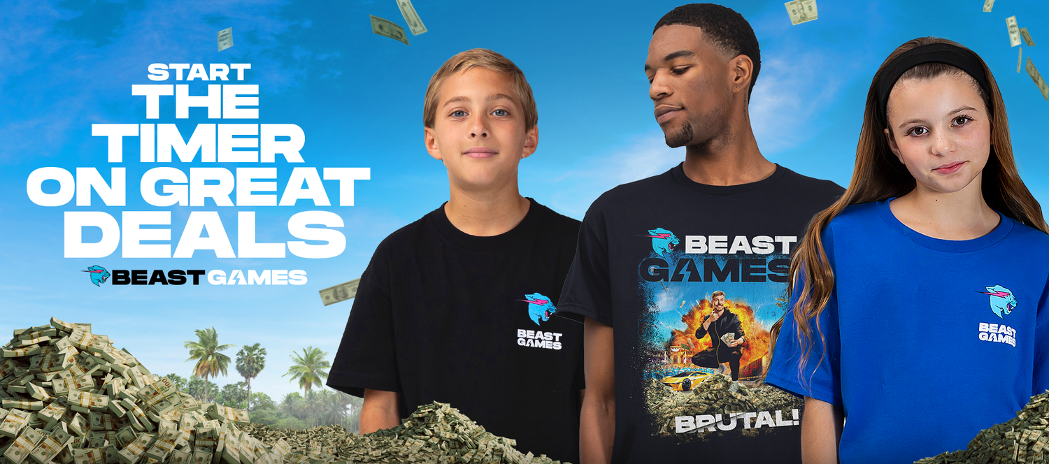 Beast Games Merch is here!