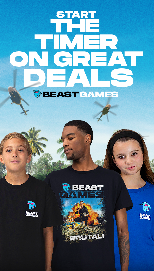 Beast Games Merch is here!