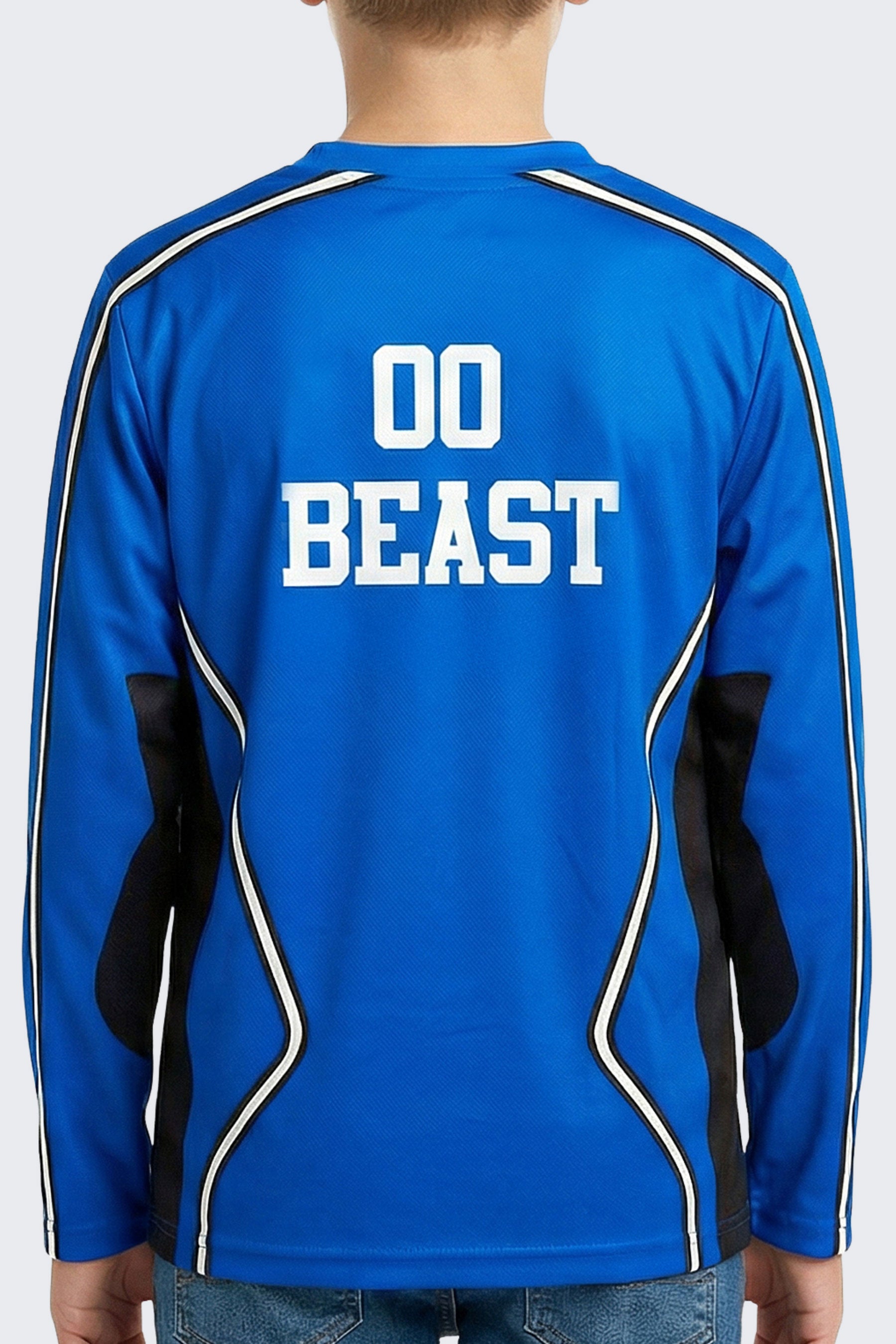 レイドジャパン GAME SHIRTS BTB ブルー L Beast Games Long Sleeve Smart Jersey – MrBeast.store