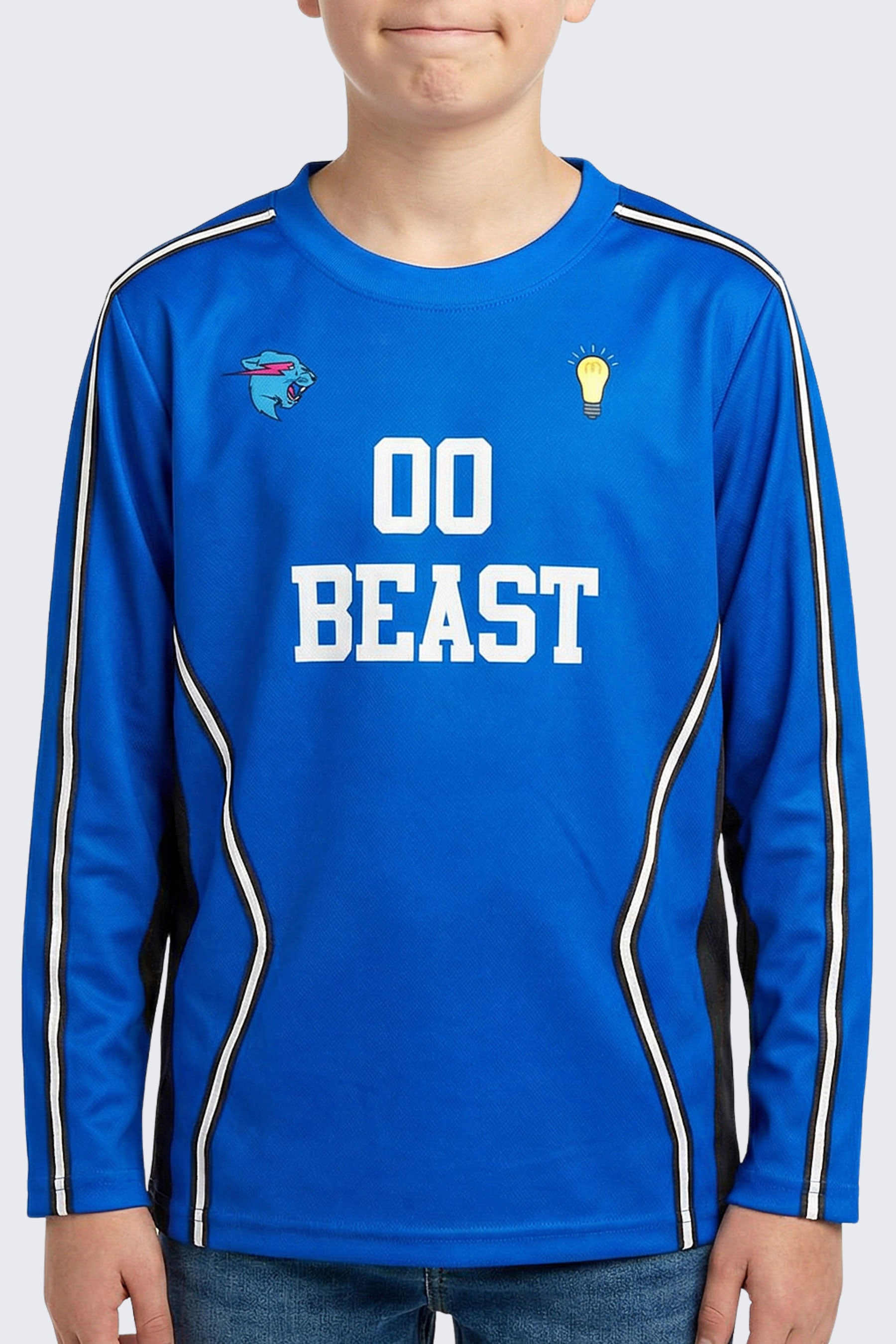 レイドジャパン GAME SHIRTS BTB ブルー L Beast Games Long Sleeve Smart Jersey – MrBeast.store