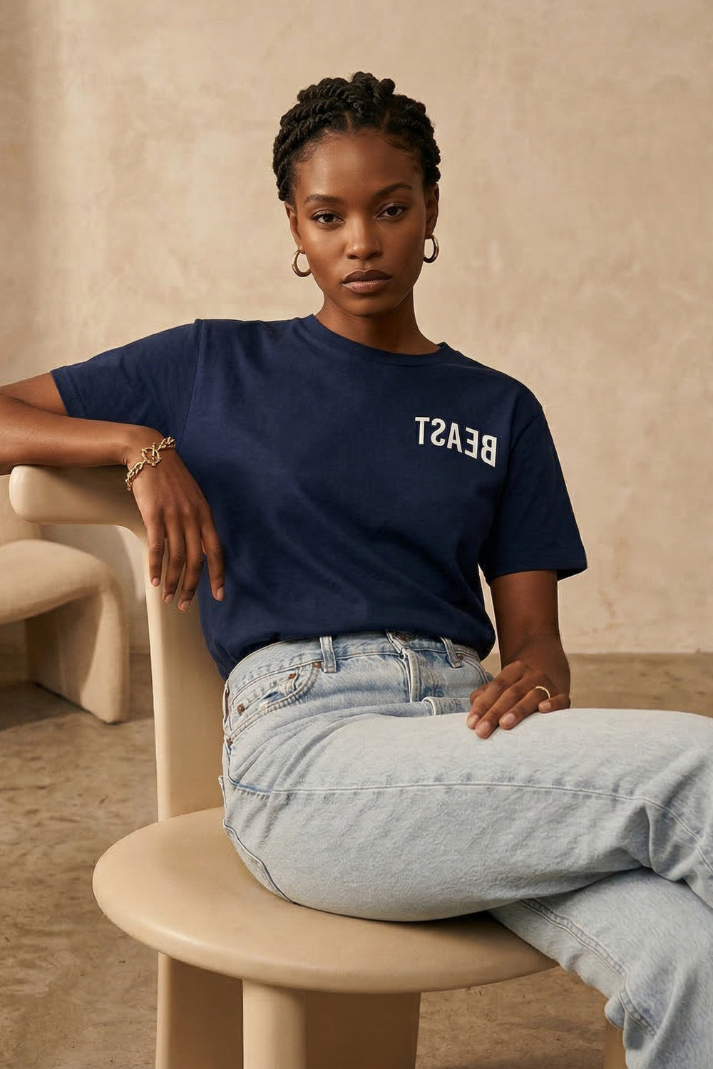 Beast Athleisure Club Tennis Tee