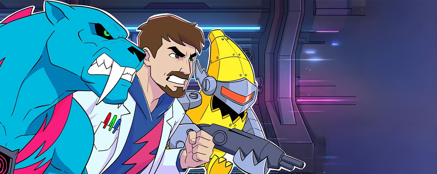 Shop toys and apparel from the MrBeast Lab animation series.