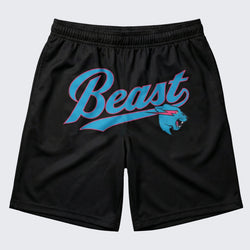 Beast Script Baseball Shorts