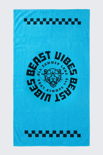 Beast Vibes Beach Towel