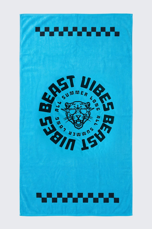 Beast Vibes Beach Towel