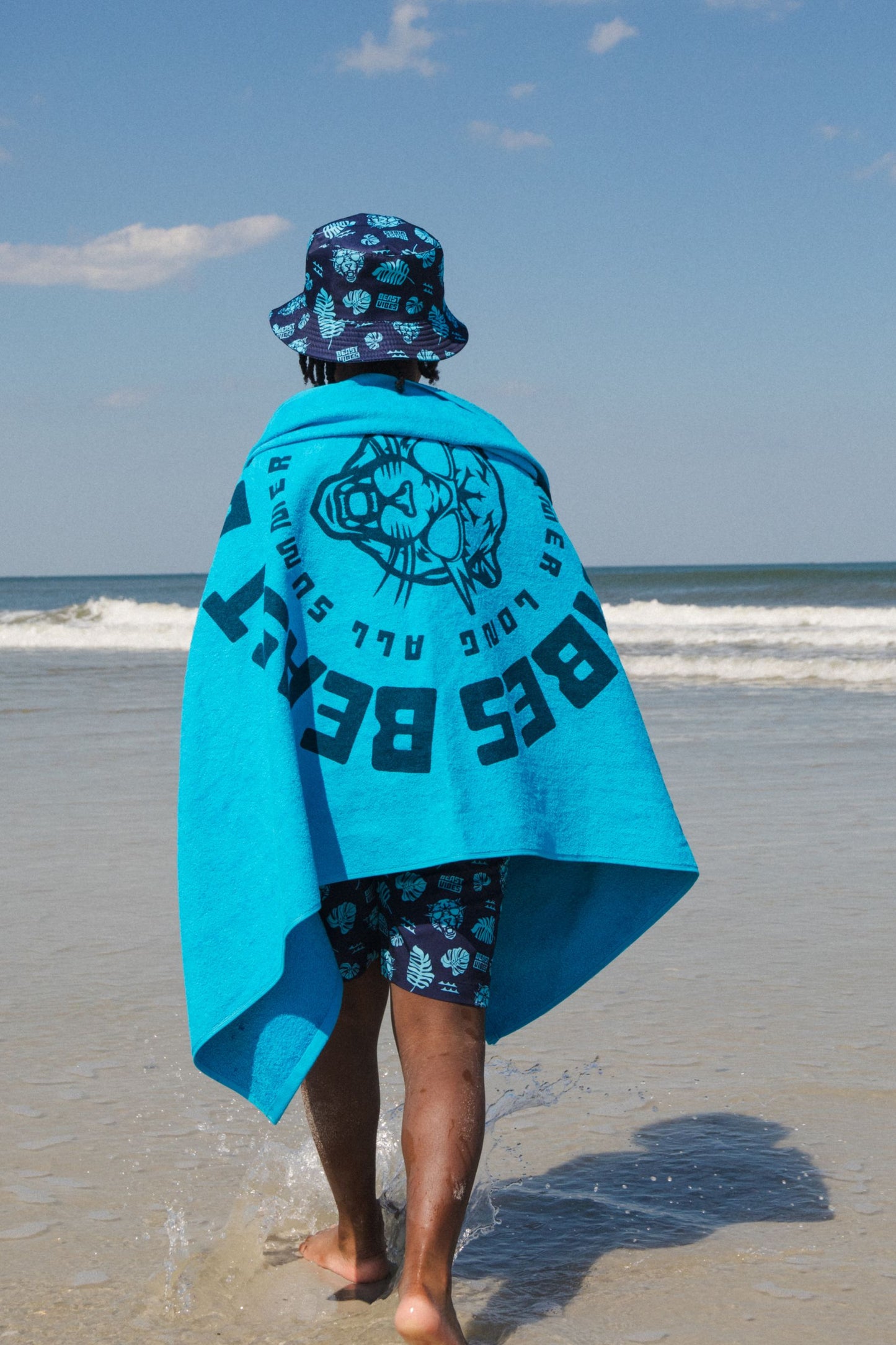 Beast Vibes Beach Towel