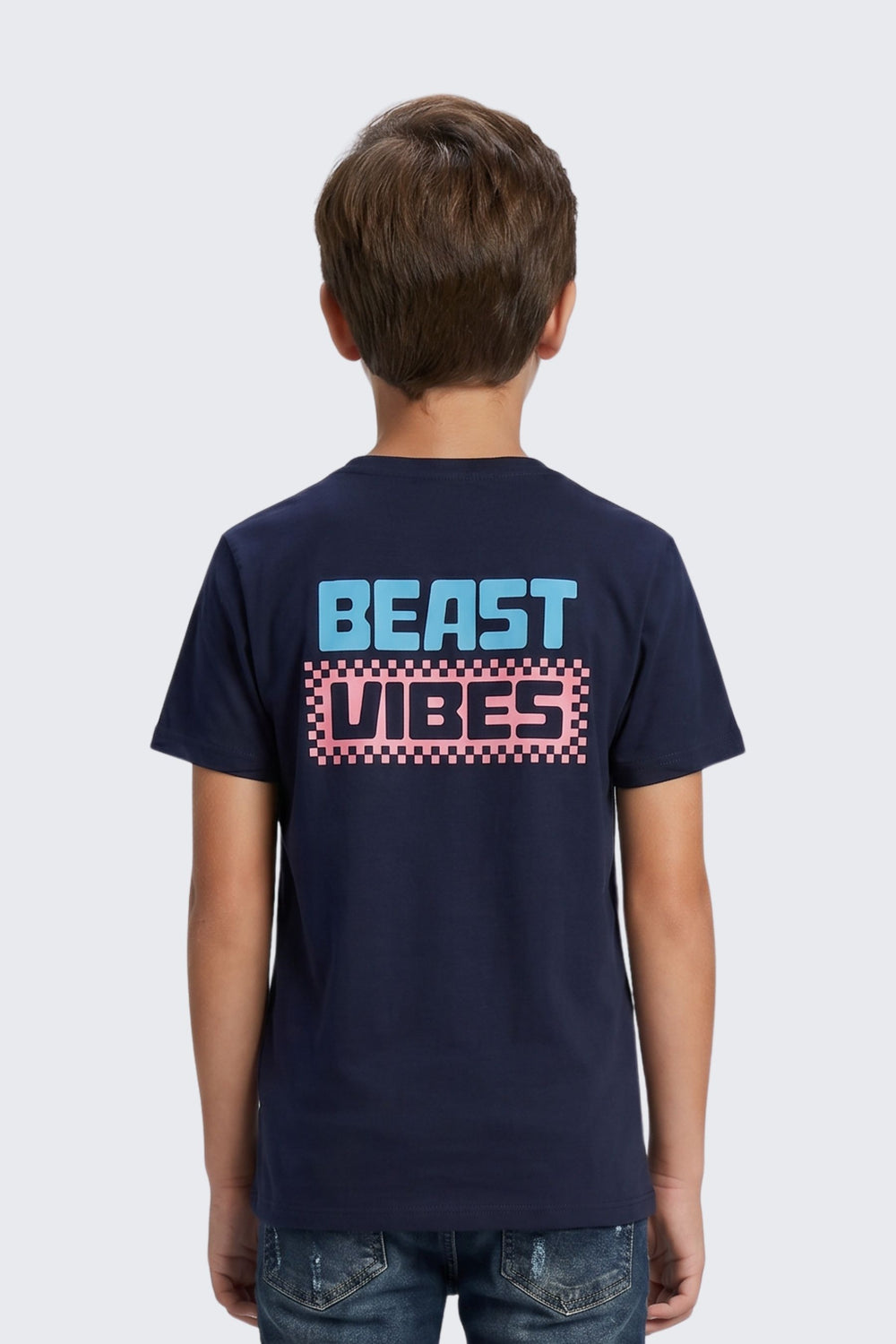 Beast Vibes Checkerboard Tee