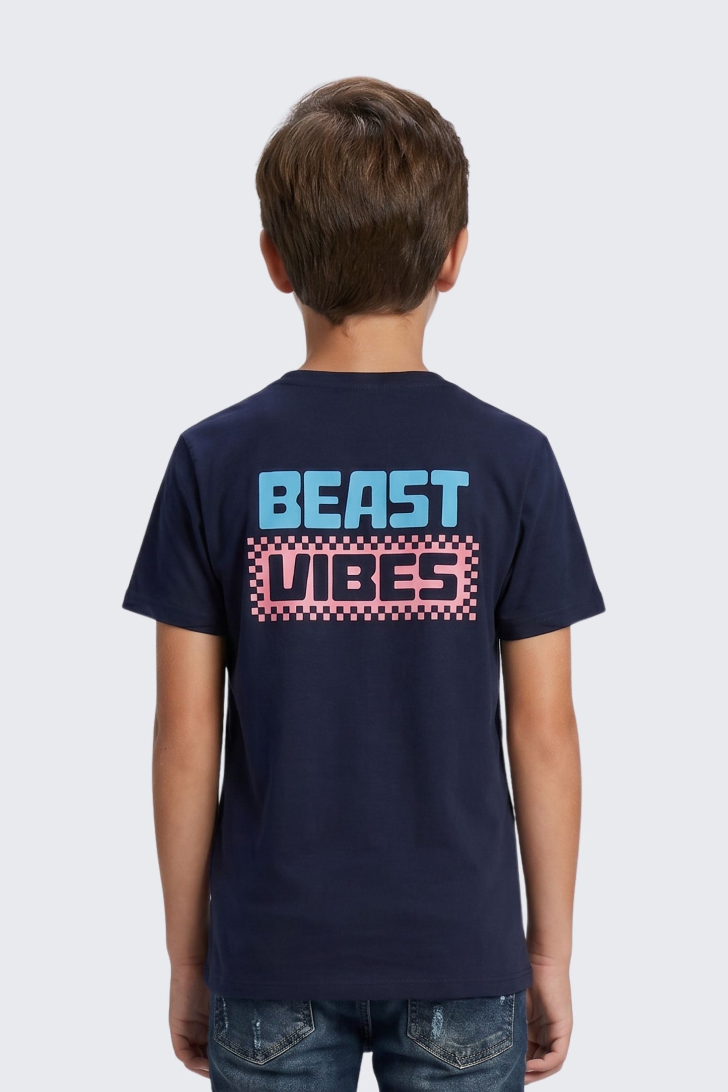 Beast Vibes Checkerboard Tee