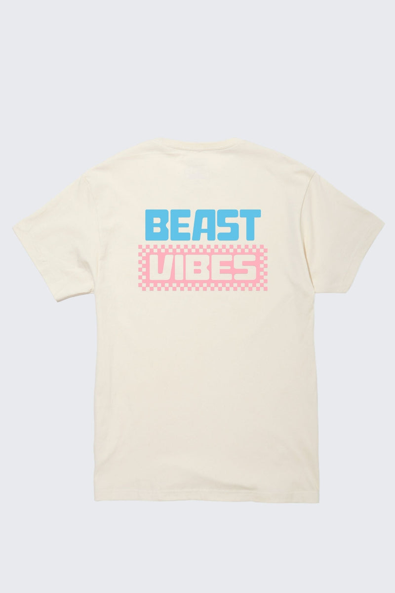 Beast Vibes Checkerboard Tee - Adult