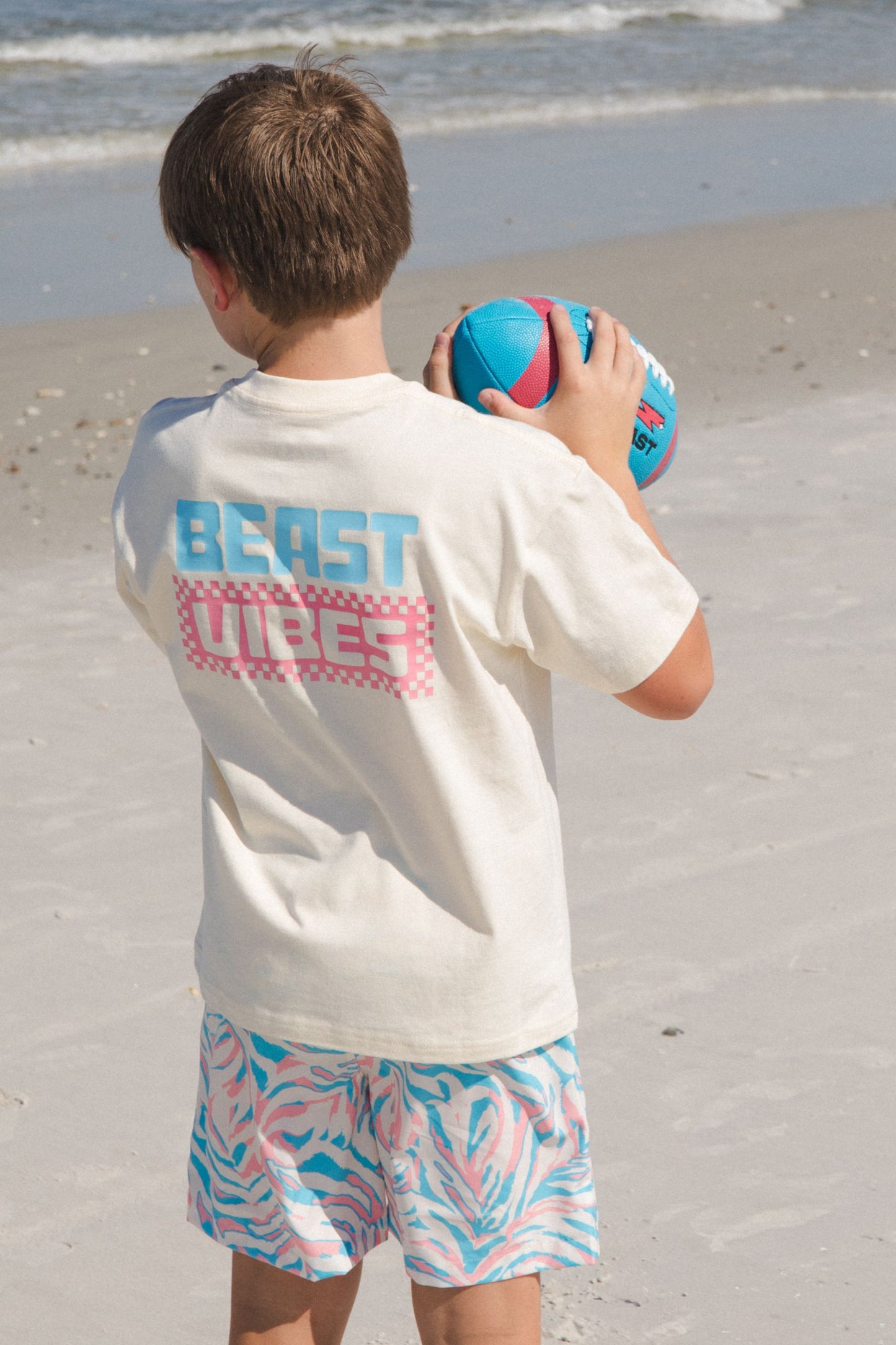 Beast Vibes Checkerboard Tee