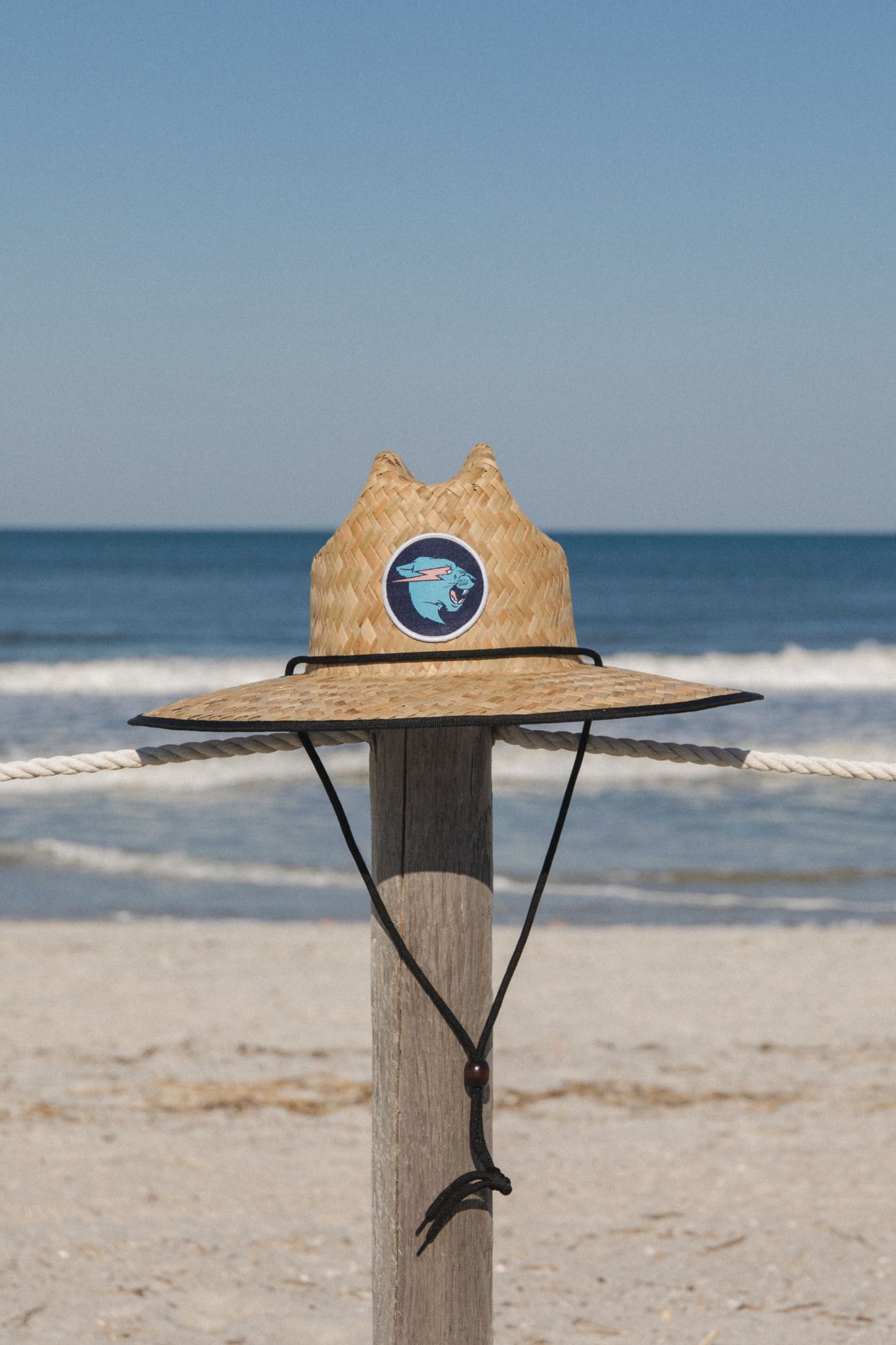 Beast Vibes Straw Hat