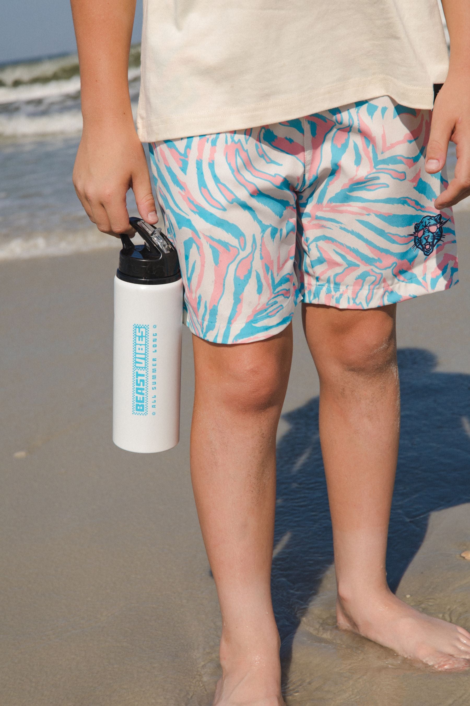 Panther Print Board Shorts – MrBeast.store