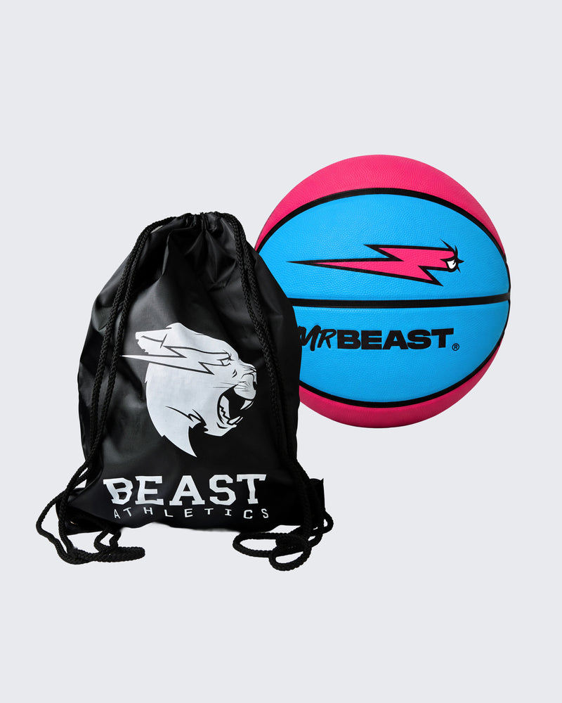 MrBeast Basketball + Bag