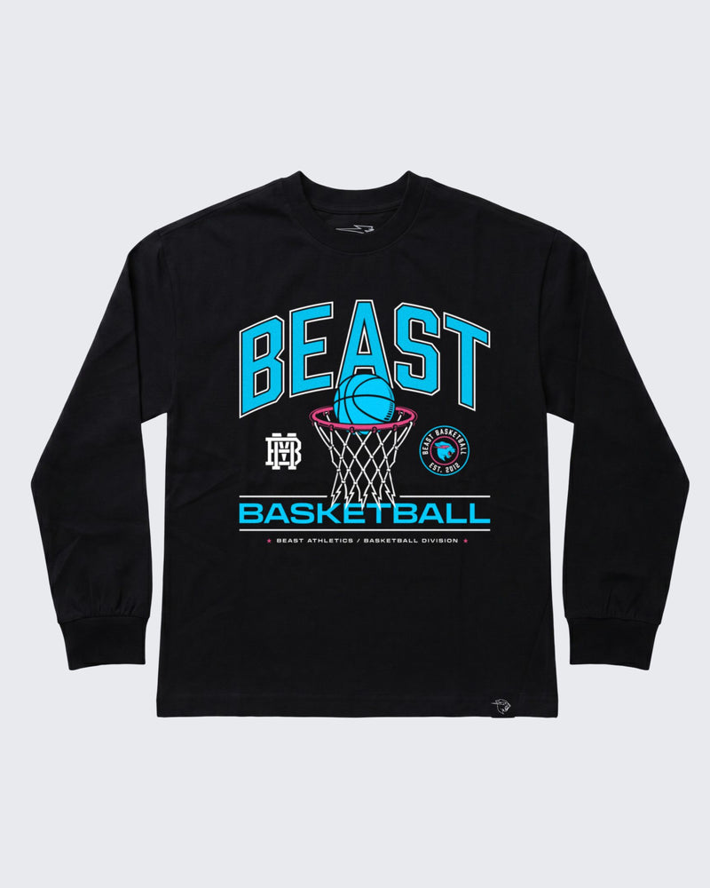 Beast Basketball Division Long Sleeve Tee