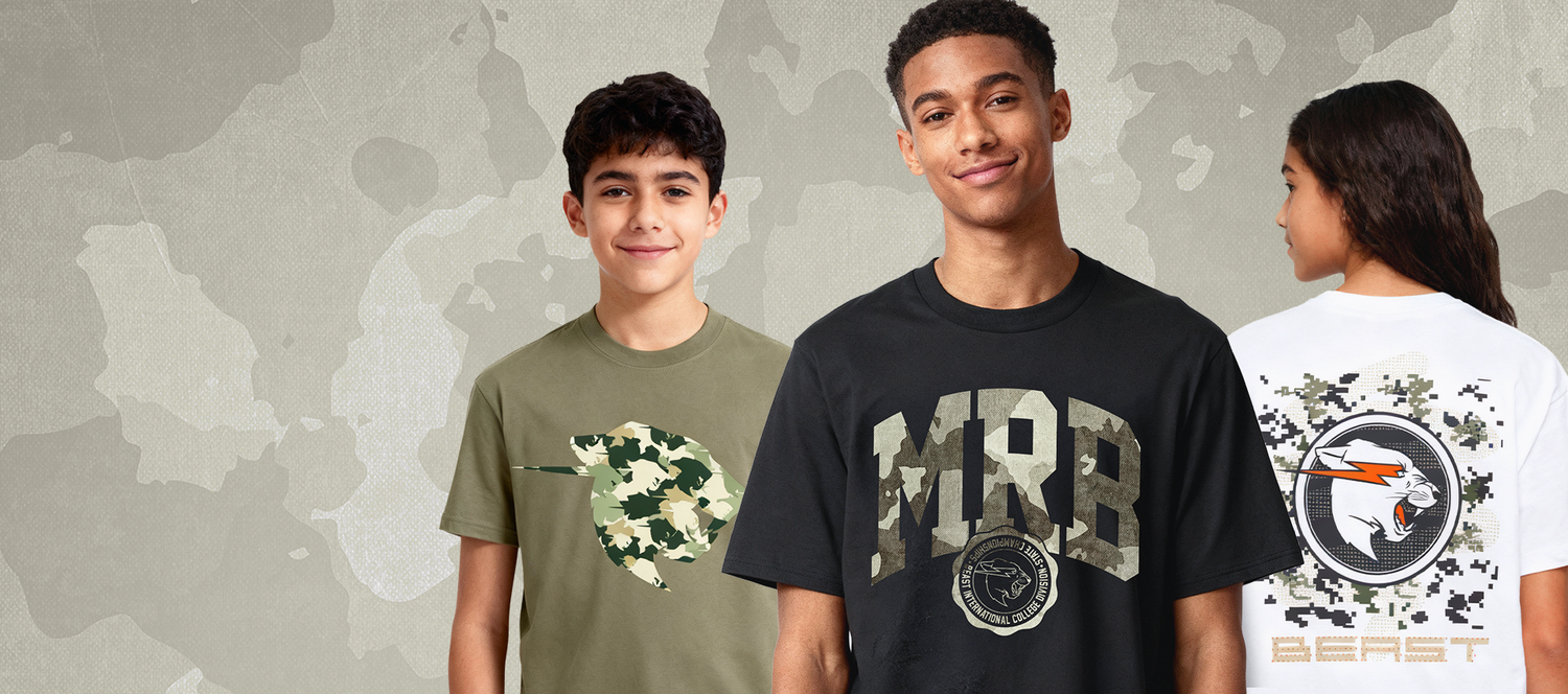 Camo collection, available now