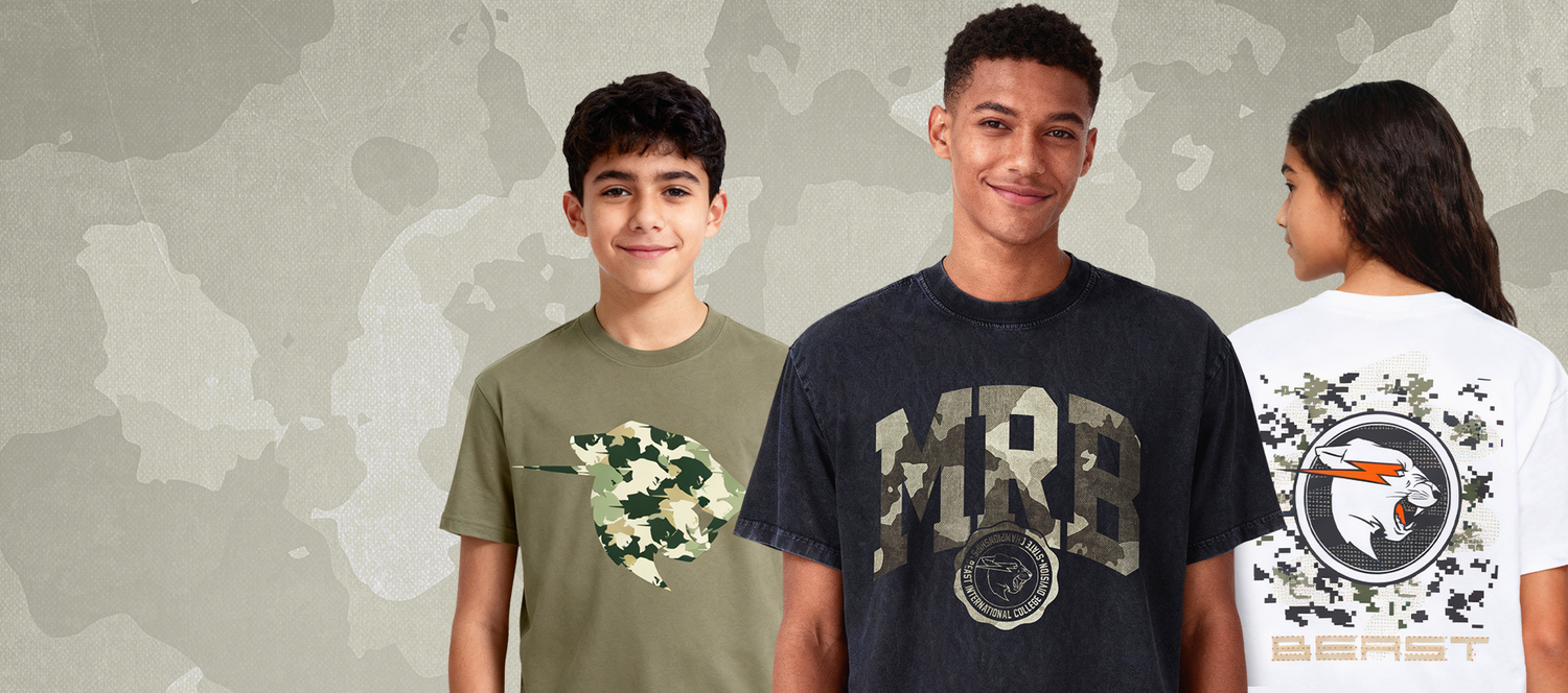 Camo collection, available now