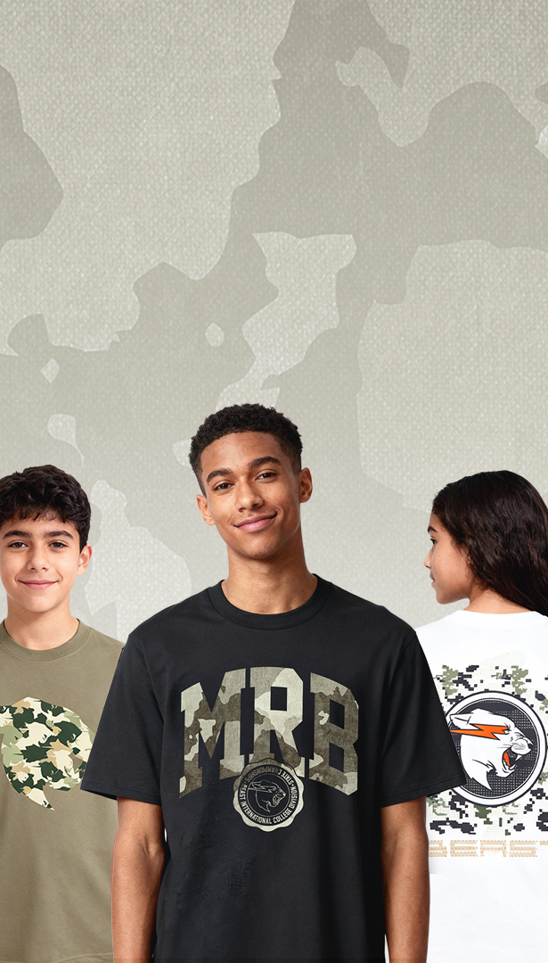 Camo collection, available now