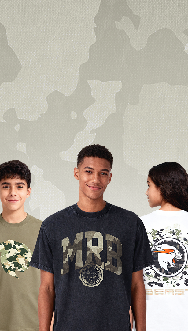 Camo collection, available now