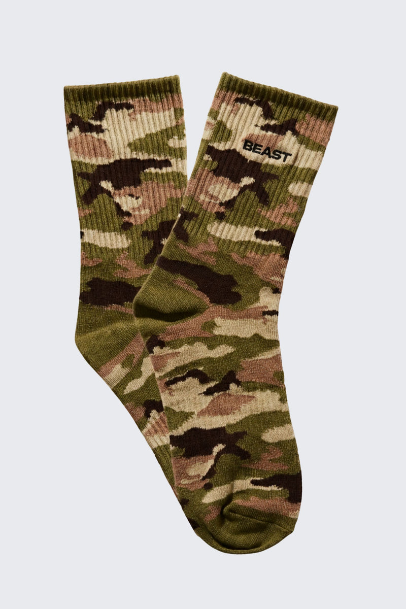 MrBeast Camo Socks
